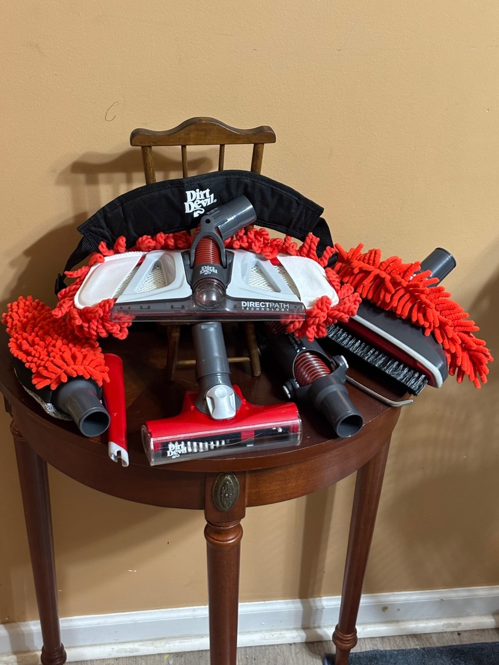 Dirt Devil Red and Black Vacuum Accessory Set